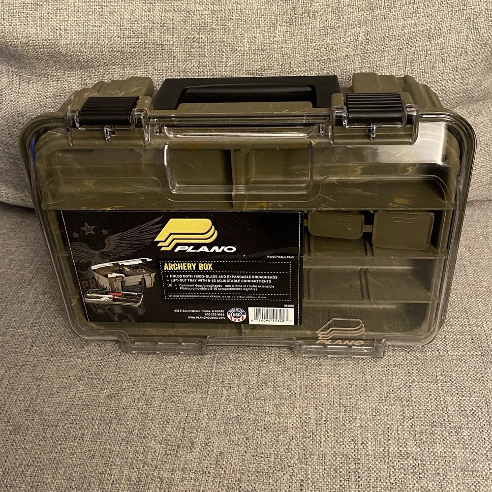 Plano Archery Accessories Broadhead Box Camo