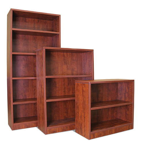 71" Laminate Bookcase with Adjustable Shelves