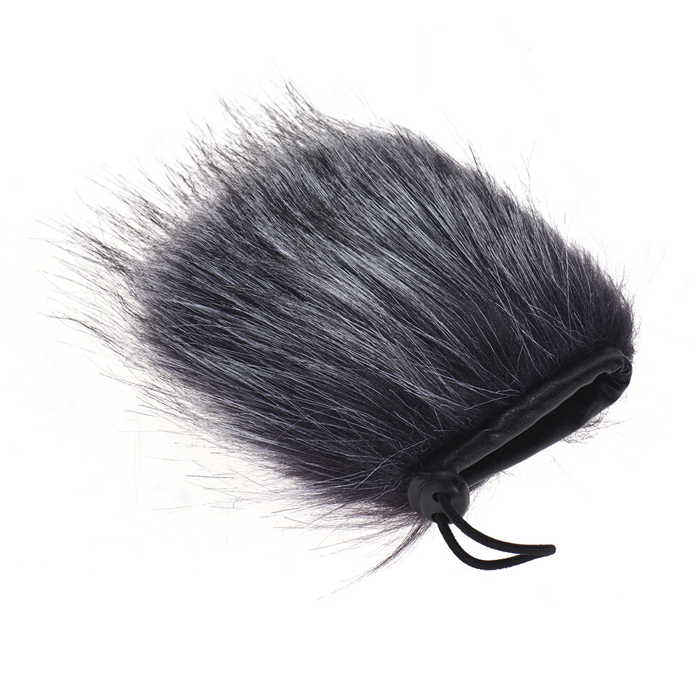 MICROPHONE WINDSCREEN ARTIFICIAL MUFF WIND COVER FOR STEREO VIDEO MIC L9C1