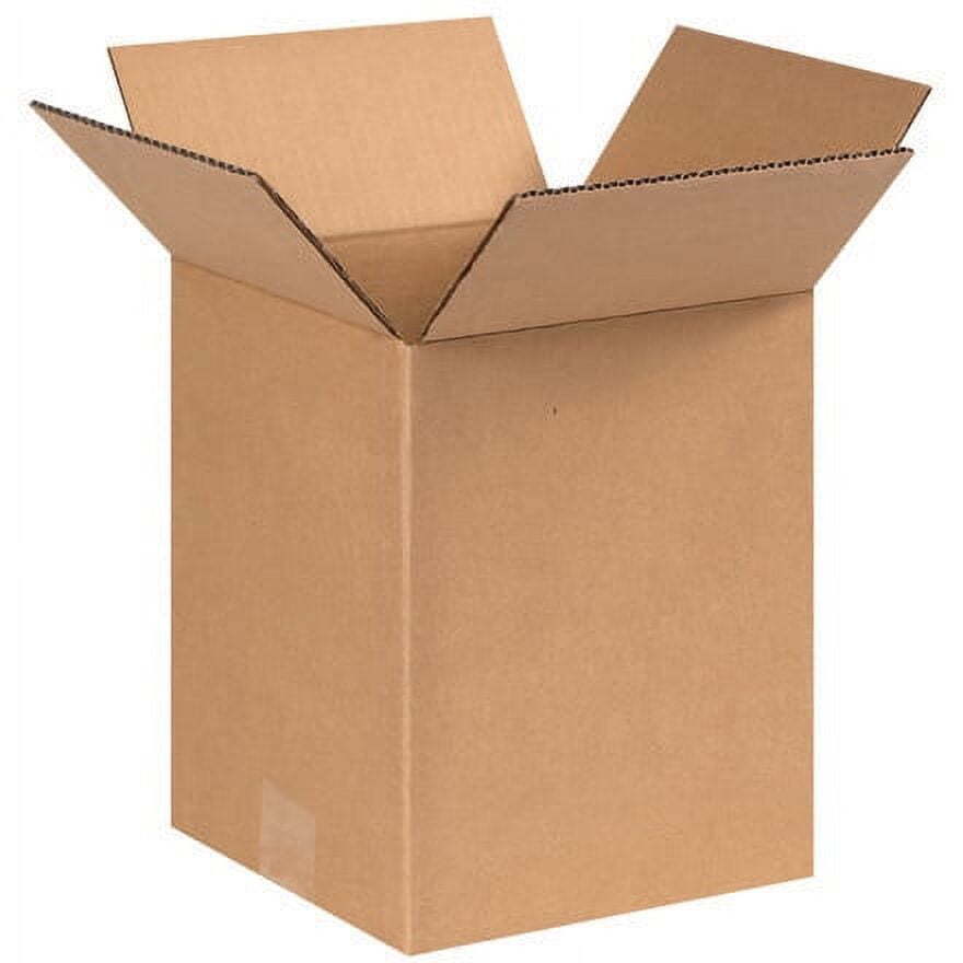 9 x 9 x 10" Corrugated Boxes Brown 25/Bundle ECT-32