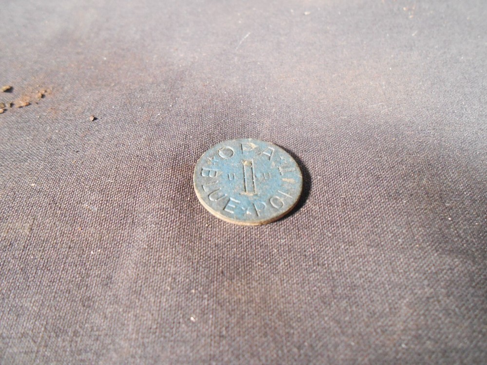OPA BLUE Point Token, TC, War Ration WW2 Coin