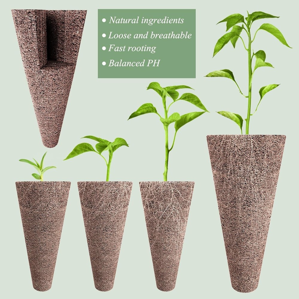 66-Piece Hydroponic Seed Pod Kit for Indoor Growing Systems