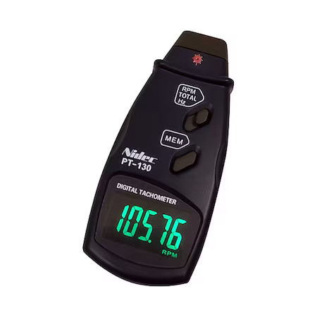 Shimpo Pt-130 Tachometer, Led, Aaa