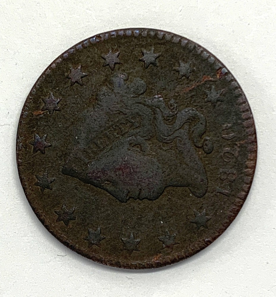 1820 Coronet Liberty Head Large Cent Key Date with Small Date