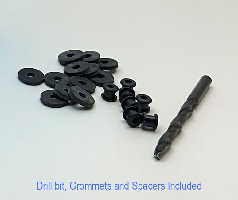 New Generic Center Console Boat Windshield Blue 24" inside Size, 1/4" Thick