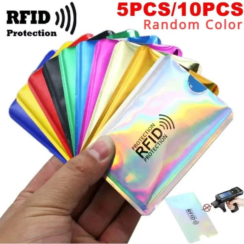 10x RFID Blocking Sleeves Credit Card Protector Holders Theft Protection Secure