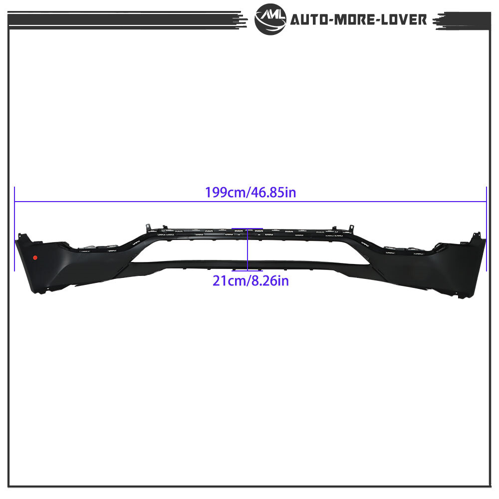 Front Lower Bumper Cover For GMC Acadia 2017-2019 Replace 84261210