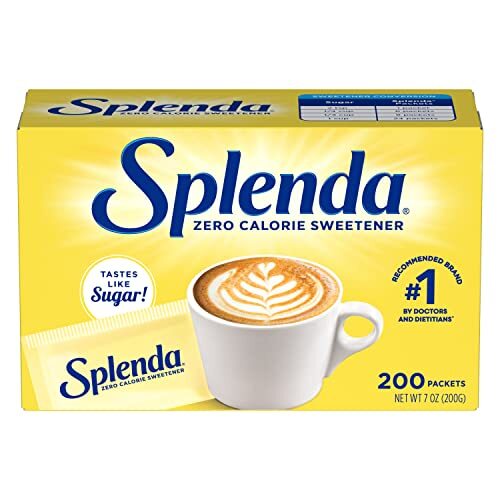 Splenda No Calorie Sweetener granules 200 Count Packets
