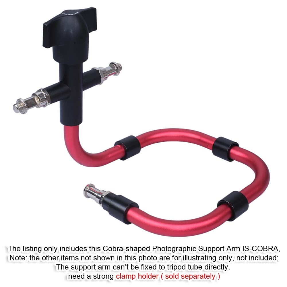 Support Bracket Holder for Camera Speedlight Flash Tripod Light Stand Load 3-5kg