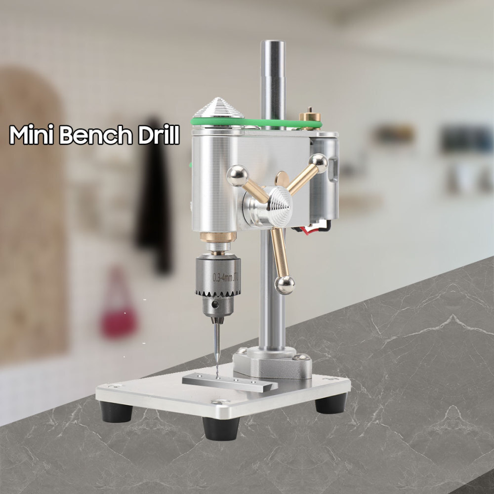 Mini Drill Press Precision Variable Speed Benchtop Drill Press for DIY Craft