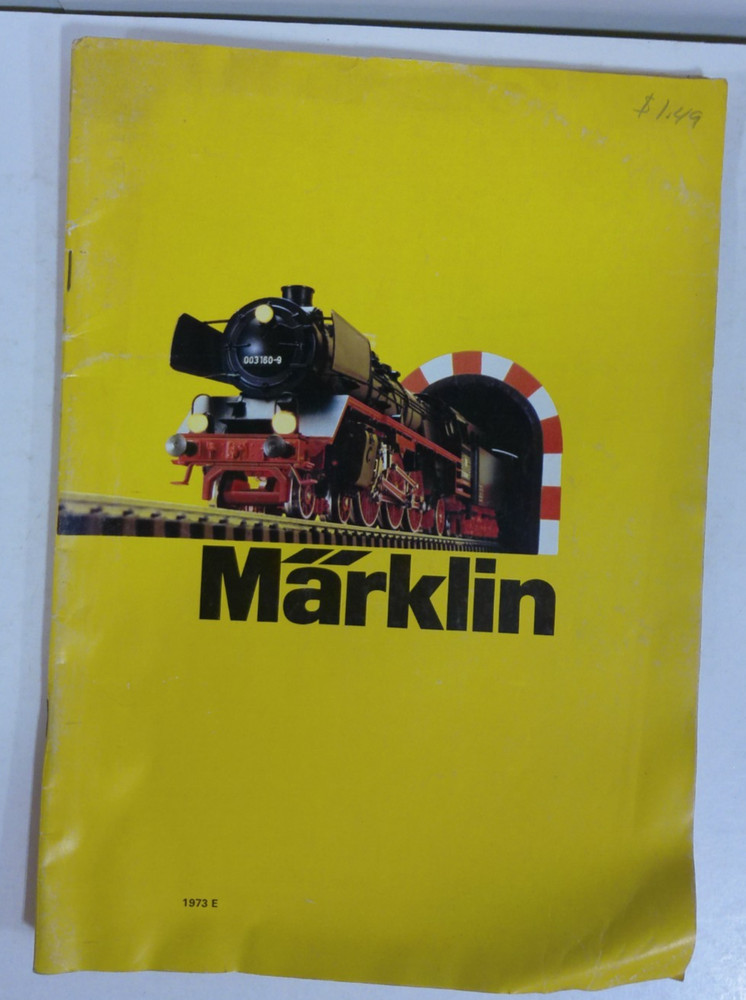 Vintage Marklin 1973 Catalog