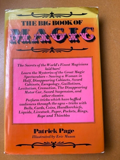 THE BIG BOOK OF MAGIC by Patrick Page