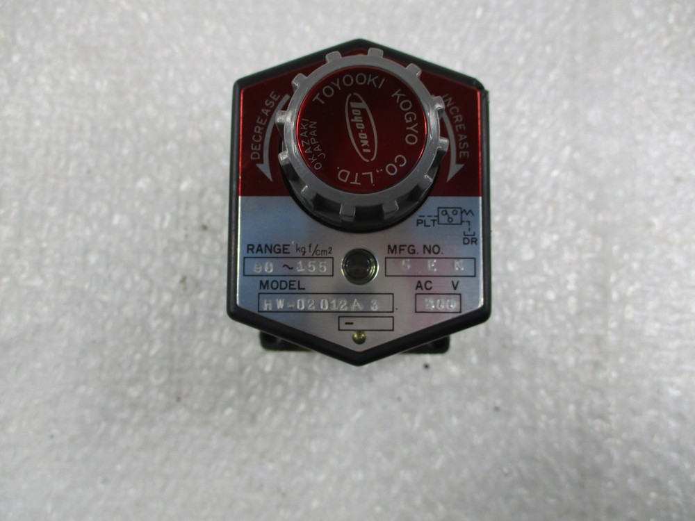 TOYO-OKI HW-02012A3 PRESSURE SWITCH NSNP