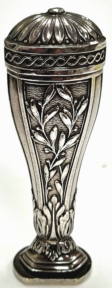 Antique Solid Silver 80% Hand Seal Stamp Unused
