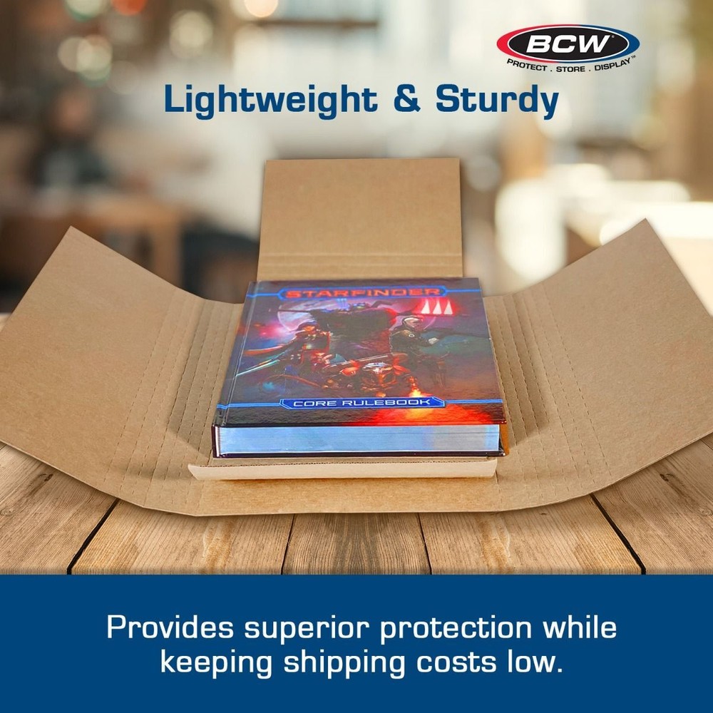 3 BCW Wrap Mailers for Comic Books