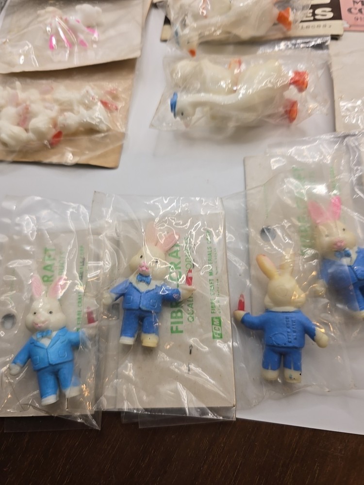 Vintage Craft Easter Miniatures Lot