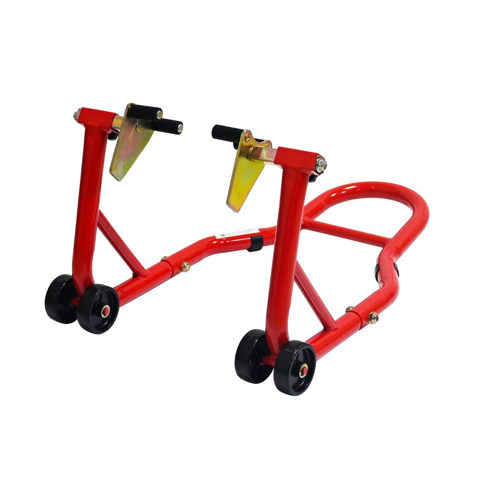Motorcycle Stand Lift 880 lbs Front & Rear Fork Stand Spoolift Paddock Swingarm