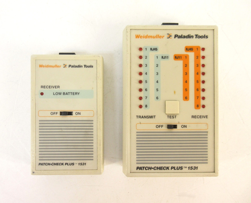 Weiidmuller Paladin Tools Patch-Check Plus 1531 Transmitter & Receiver