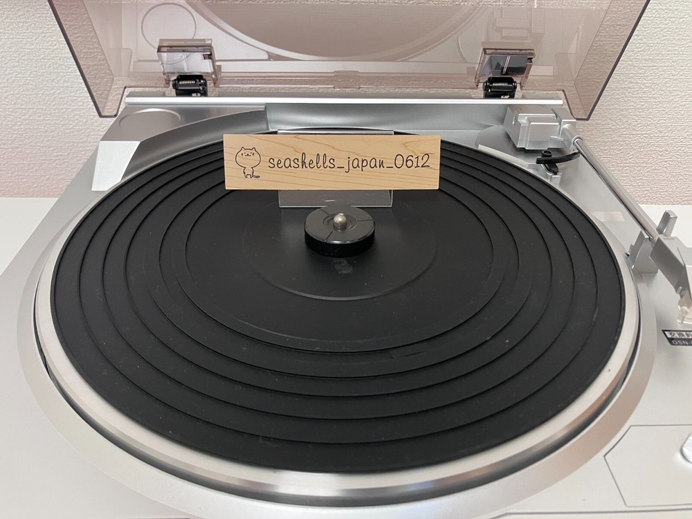 Denon DP-29F Belt-Drive Turntable Analog Record Player Phonoequalizer Silver