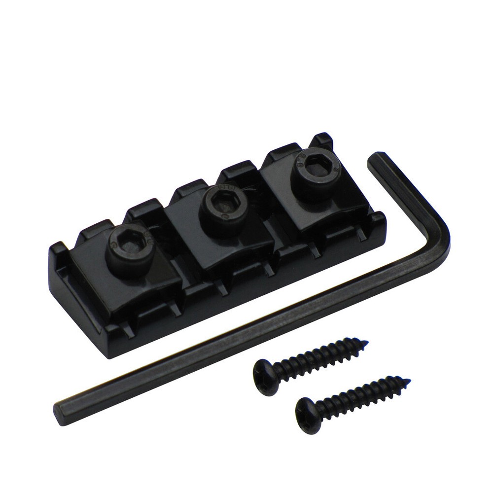 43mm Black Guitar Locking Nut String Lock for Double Locking Tremolo Bridge