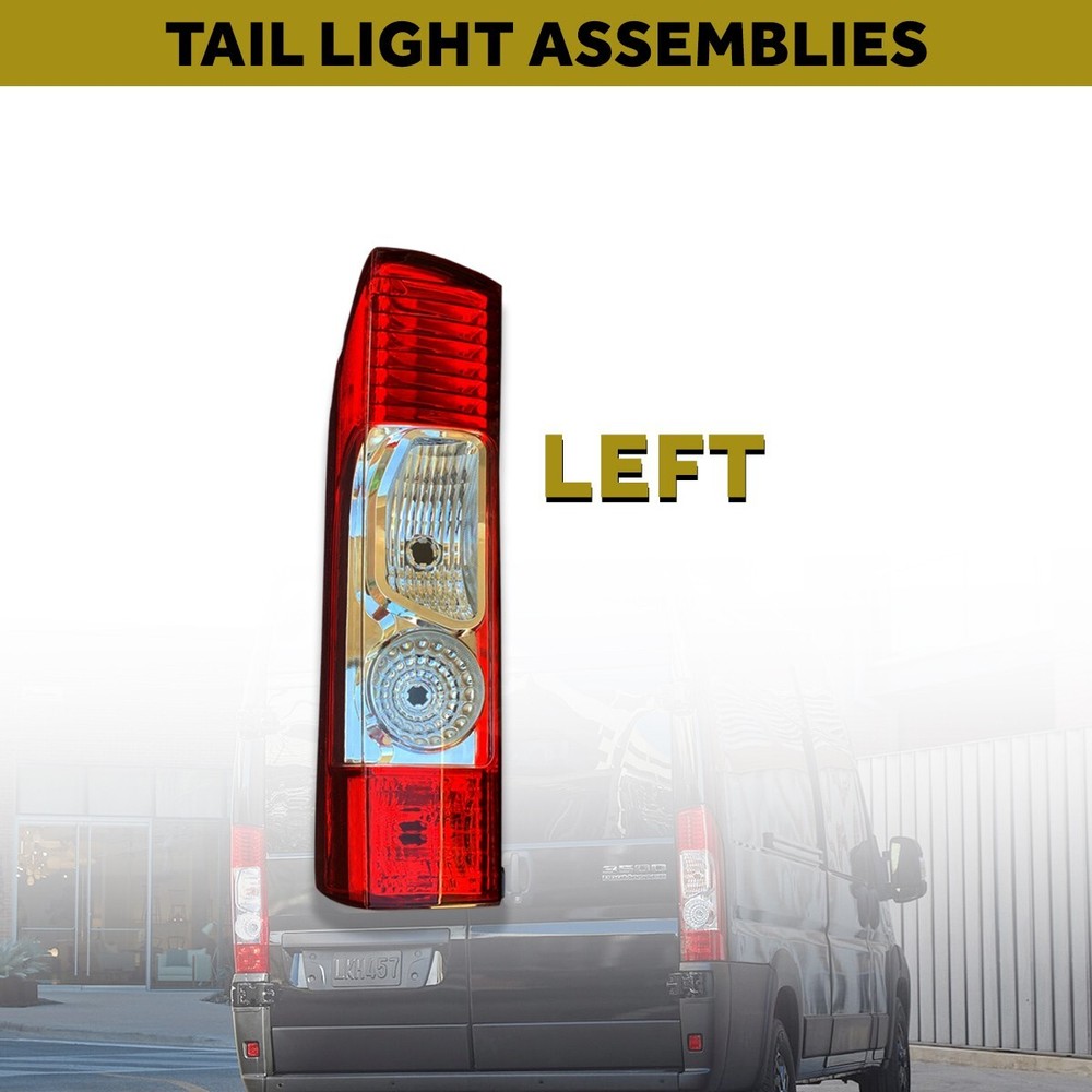 Ram Promaster Tail Light Lens 250 350 Back Left Driver Side 2014 2023