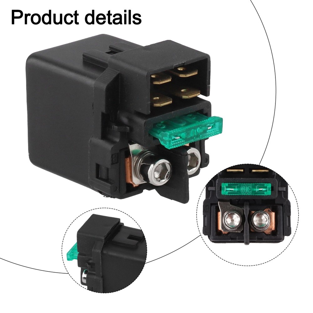 For Honda For Kawasaki Electromagnetic Relay Efficient Operation Easy Install