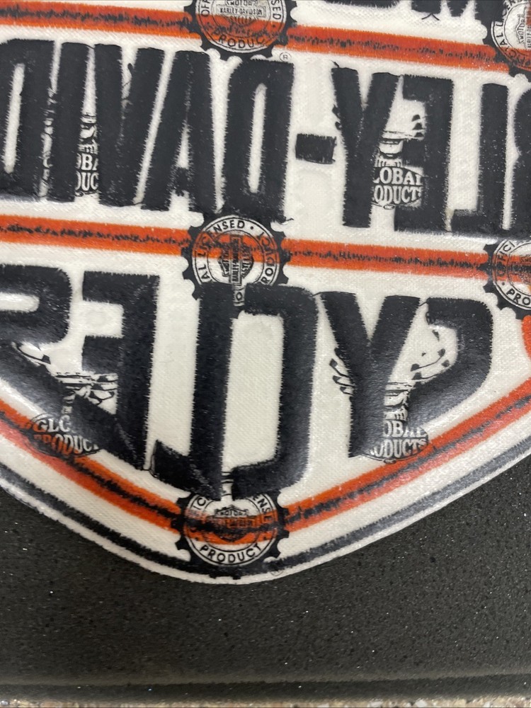 Harley Davidson HD Motor Cycles Shield ~10.75" jacket patch c/e
