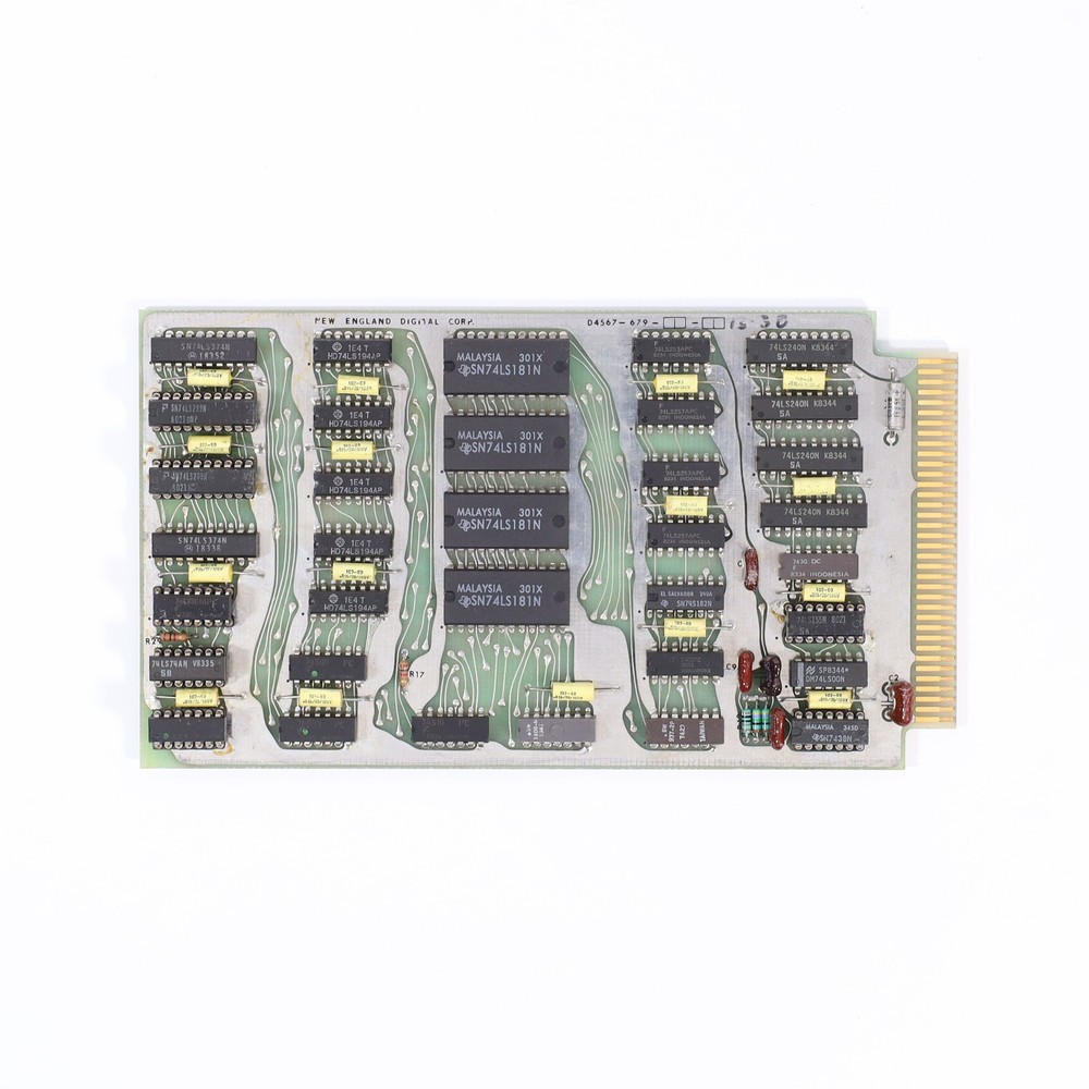 New England Digital Synclavier D4567 Computer Bin Card #1
