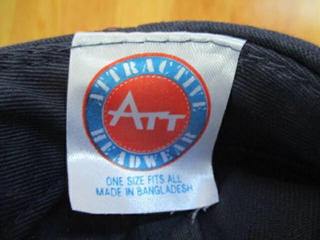 Vintage Attractive Headwear SNAP-ON Racing (Adjustable Snap Back) Cap