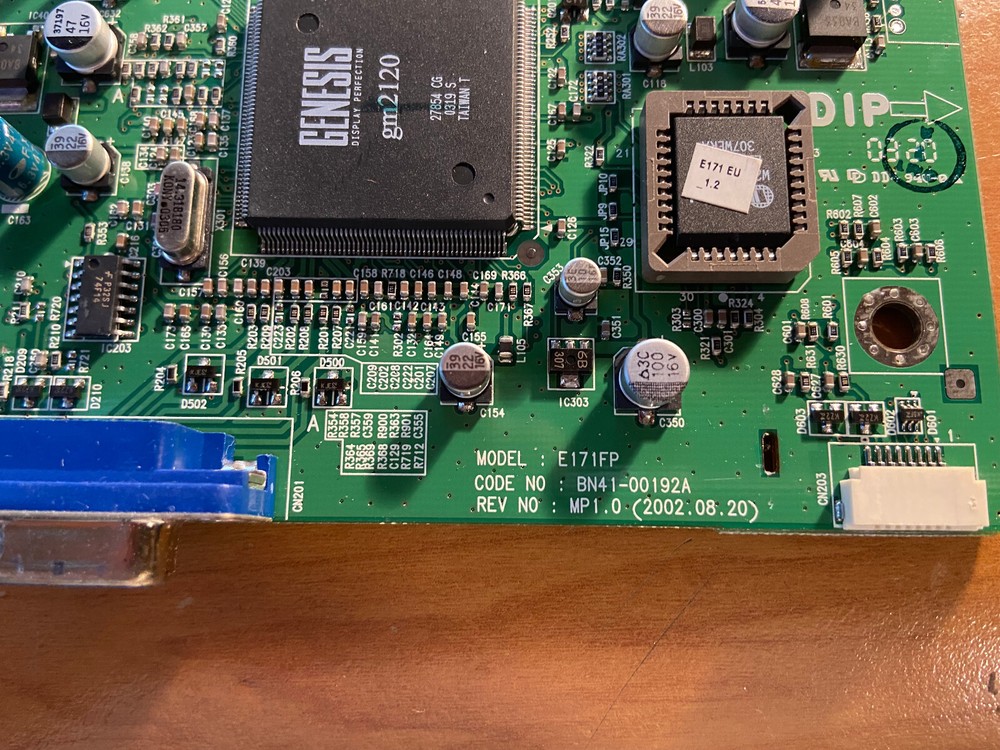 DELL MAIN BOARD BN41-00192A USED IN MODEL E171FP