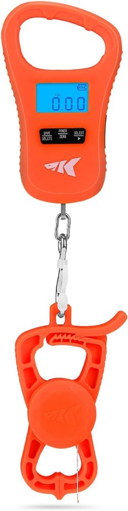 Accurate and Lightweight ToughTide Fishing Scale - Backlit LCD & Memory Function