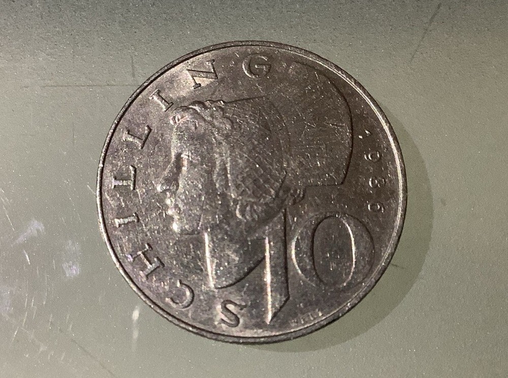 Austria 10 Schilling 1986 Circulated
