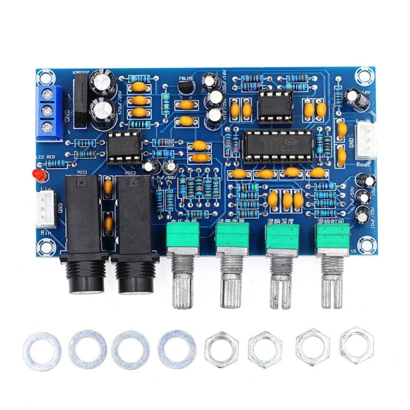 PT2399 Sound Reverberation Amplifiers Module Supporting Multiple Device