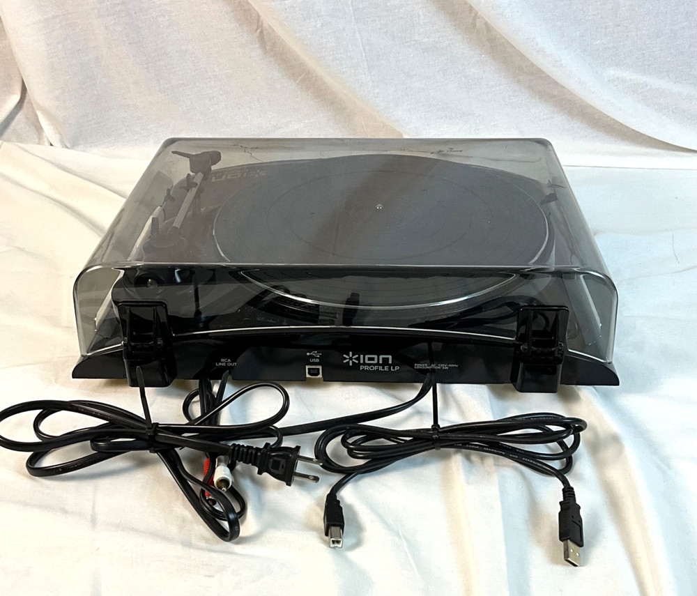 ION PROFILE LP USB TURNTABLE TESTED - WORKS
