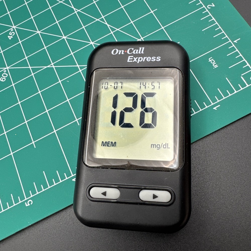 On-Call Express Blood Glucose Meter With Case