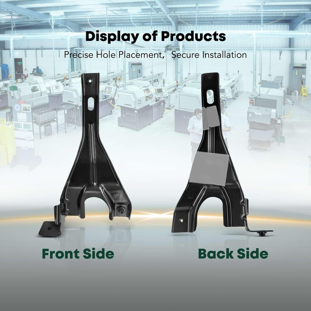 Front Passenger Lower Inner Bumper Bracket Compatible with Ford Ranger 2019-2023