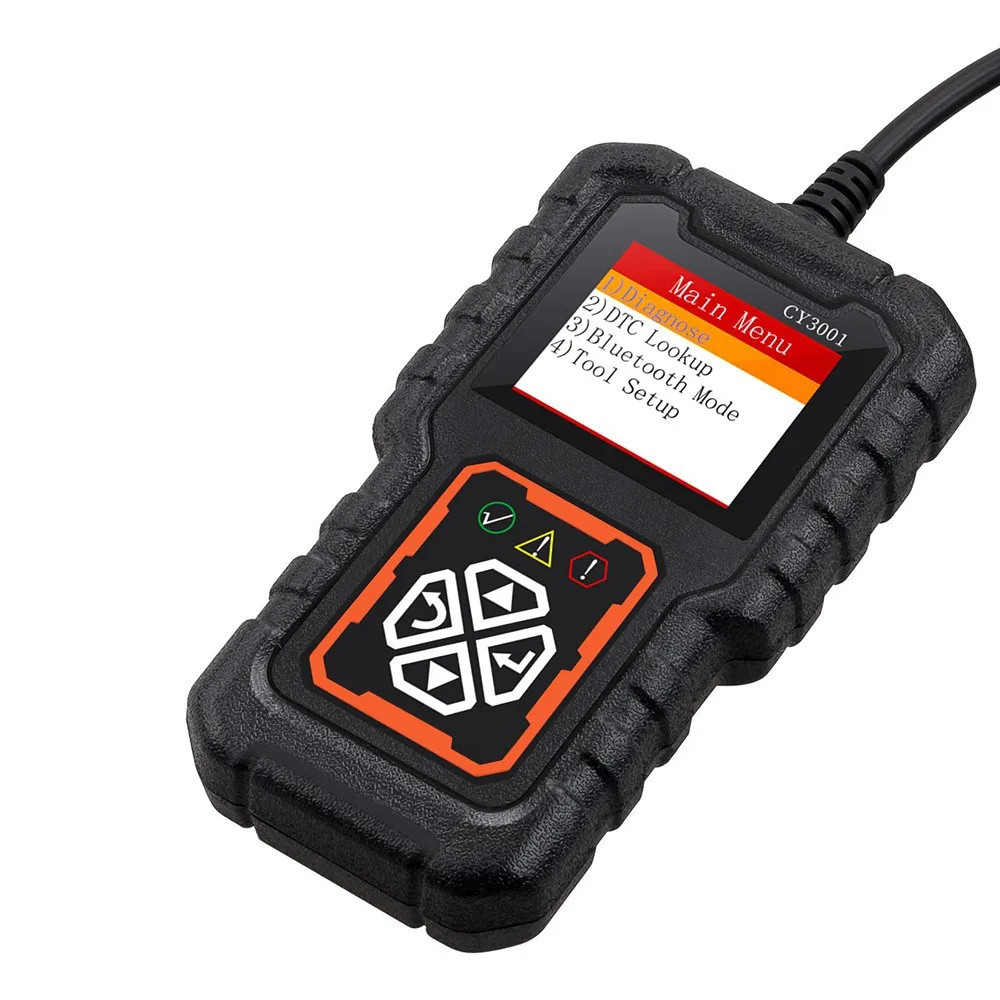 CY3001 Car OBD2 Scanner Diagnostic Tool Code Reader Car Voltage Tester Engine Fa