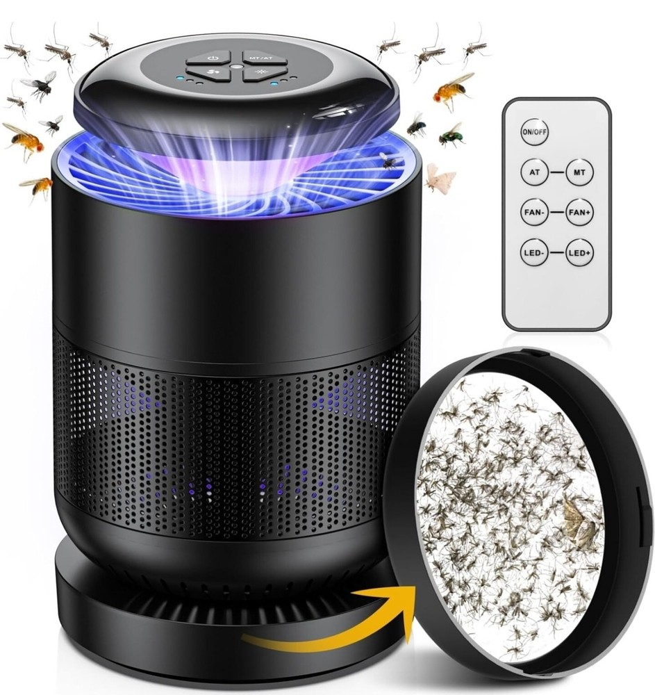 Fly Trap Indoor, Bug Light Trap Indoor, Remote Control Fruit Fly Trap, Gnat