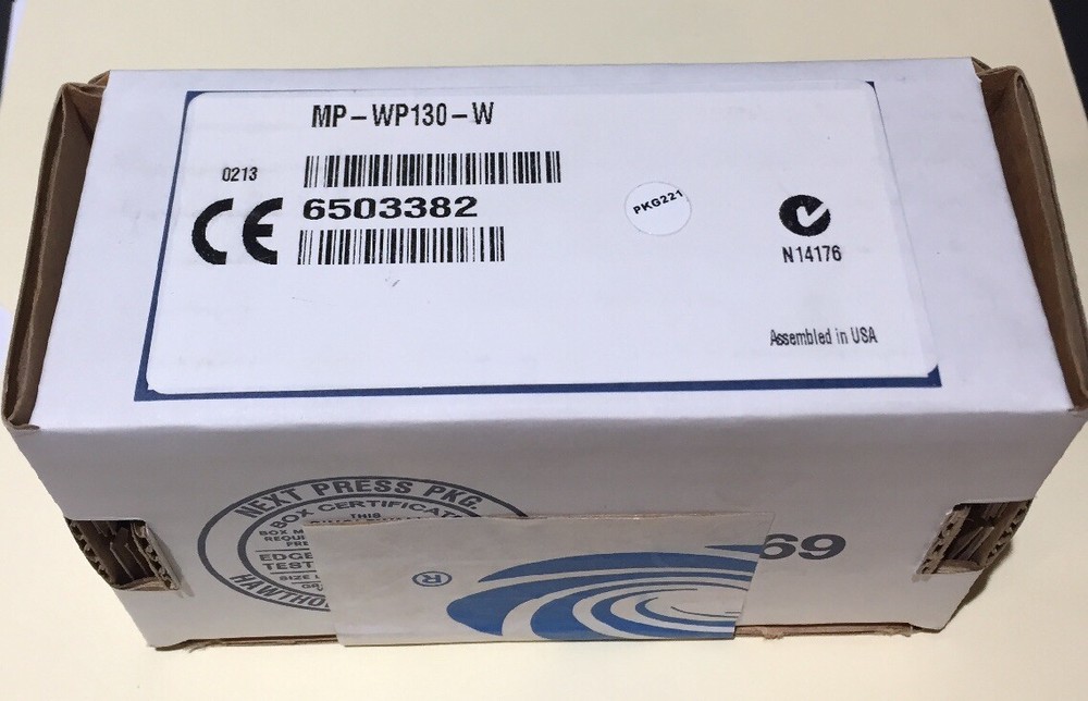 Crestron MP-WP130-W. Media Presentation Wall Plate