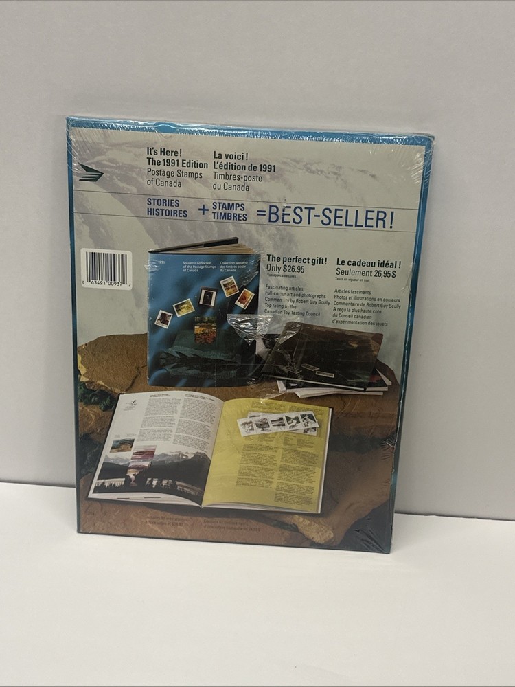 1991 COLLECTION CANADA STAMP YEARBOOK Never Opened