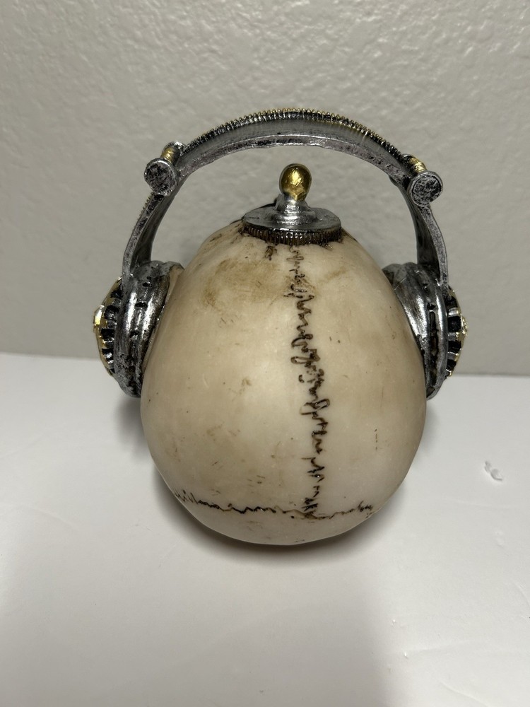 Nemesis Now “Techno Talk” Steampunk Skull Figurine