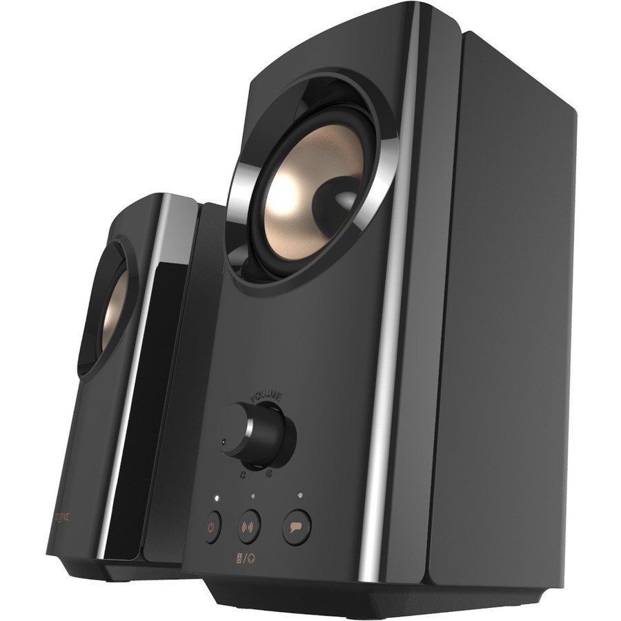Creative T60 2.0 Bluetooth Speaker System - 30 W RMS - Black