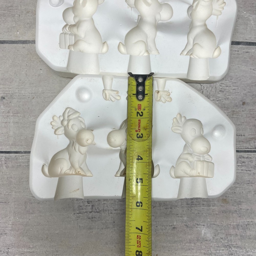 Scioto Ceramic Casting Mold S-Puffy Deer #S-531