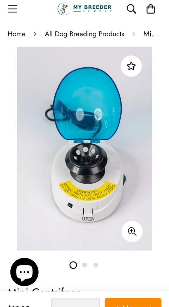 PRP Mini Centrifuge