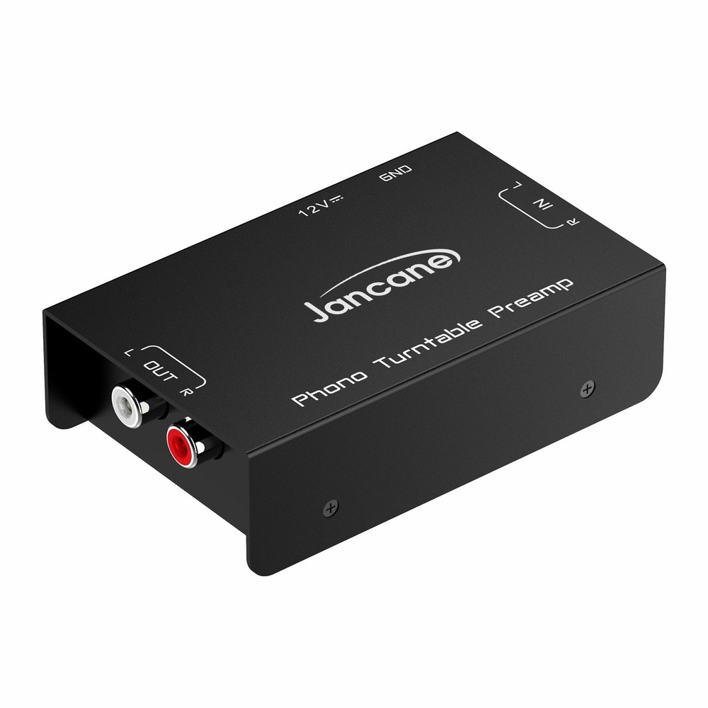 Phono Turntable Preamp, Phonograph Preamplifier with RCA Input, RCA/TRS...