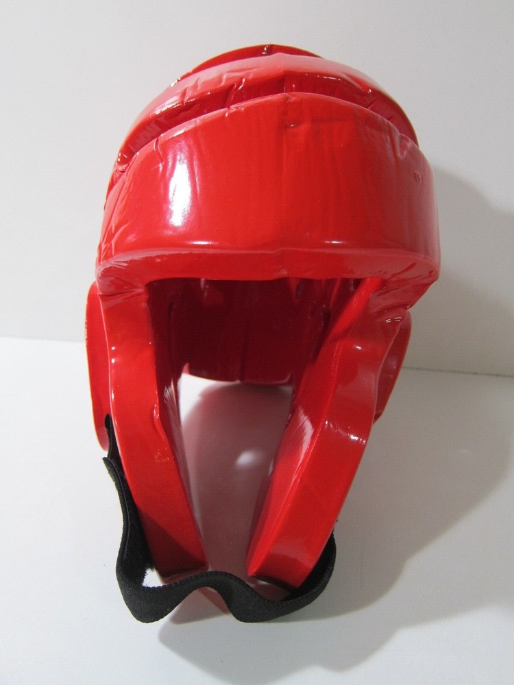 Proforce Lightning Red Protective Padded Karate Boxing Sparring Head Helmet S