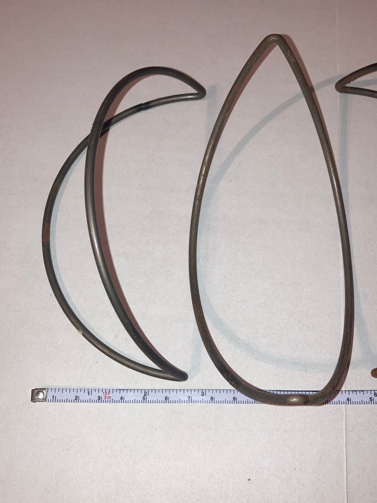 3 Metal Craft Macrame Crescent Moon Taco 3D Shape