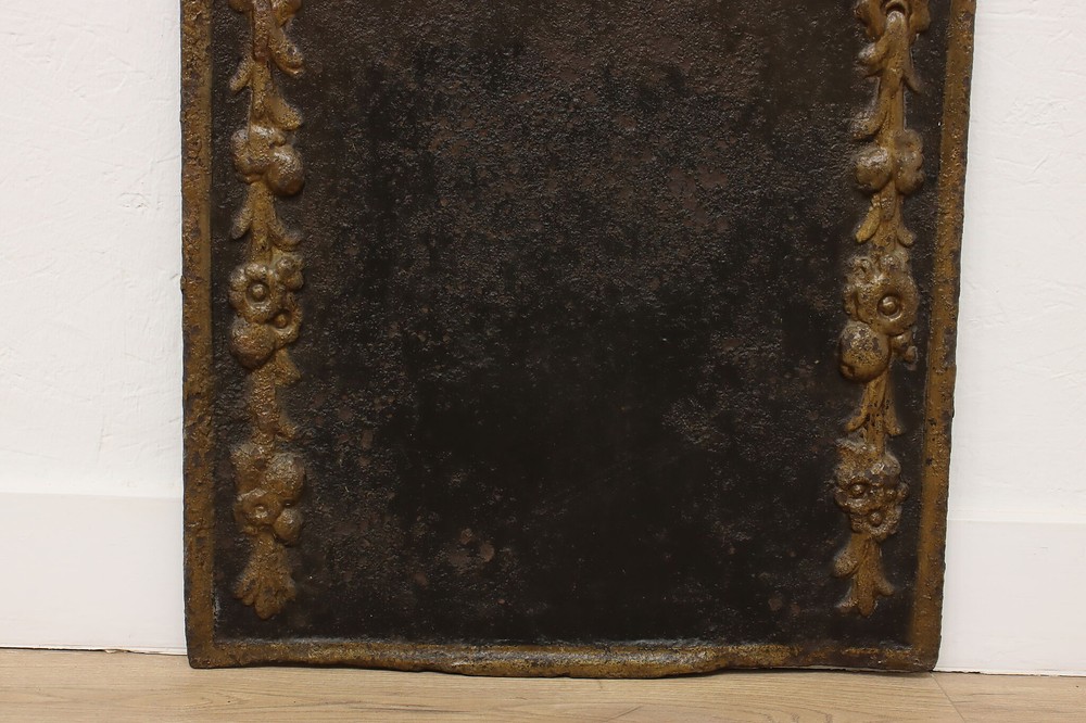 Cast Iron Fireback Antique Classical Fireplace Hearth Plaque #53978