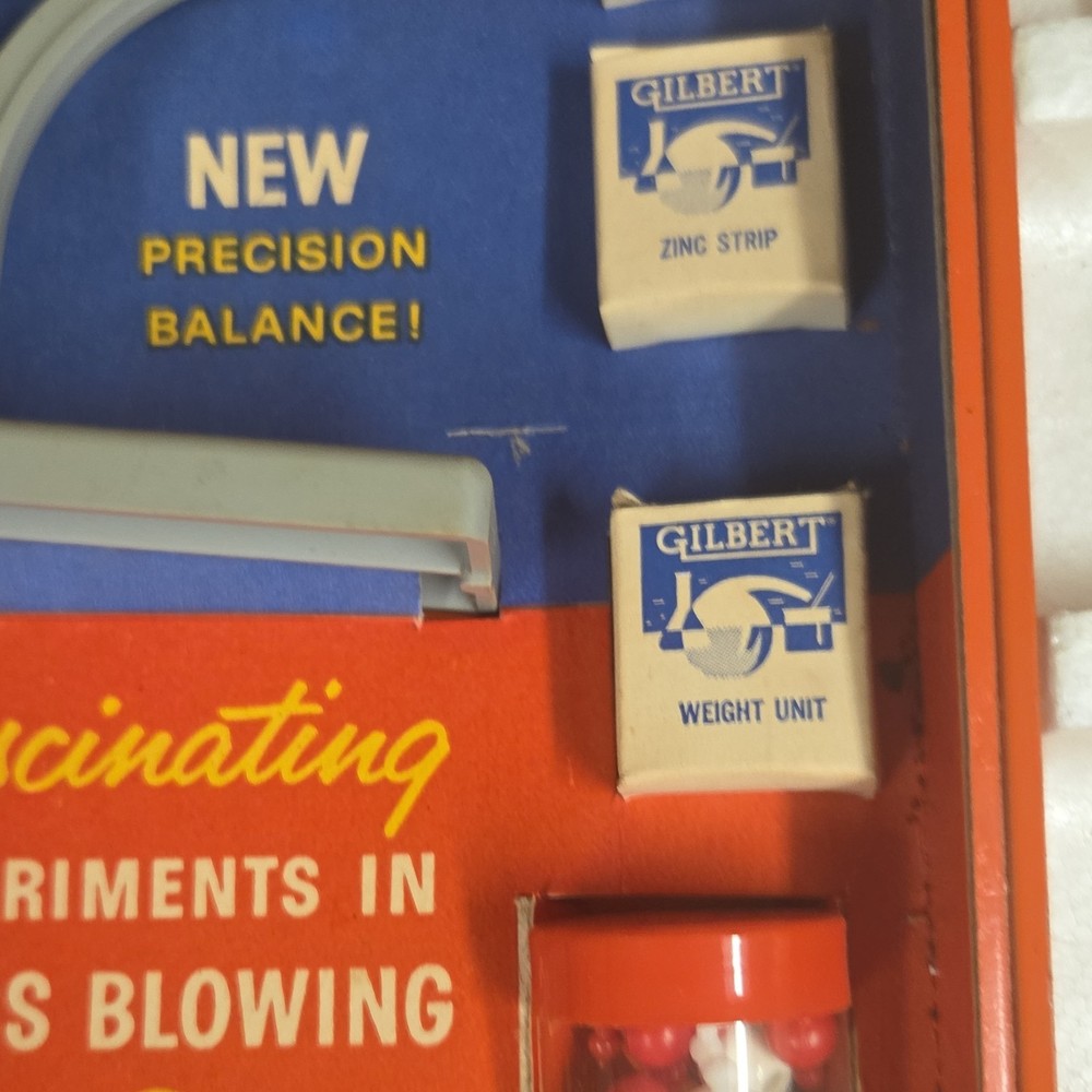 Gilbert Vintage Chemistry Experiment Lab Science Kit