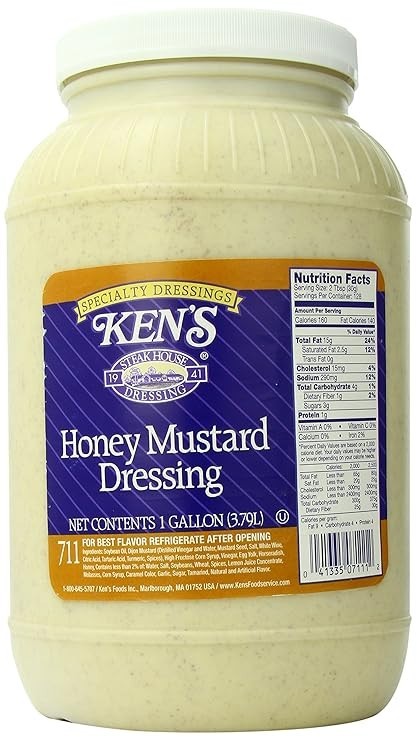 Ken's Honey Mustard Dressing-1 Gallon